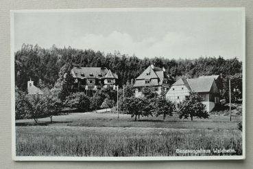 AK Oberdachstetten / 1937 / Genesungshaus Waldheim